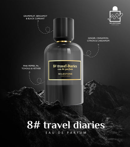 8# Travel Diaries (Unisex) - 100ML