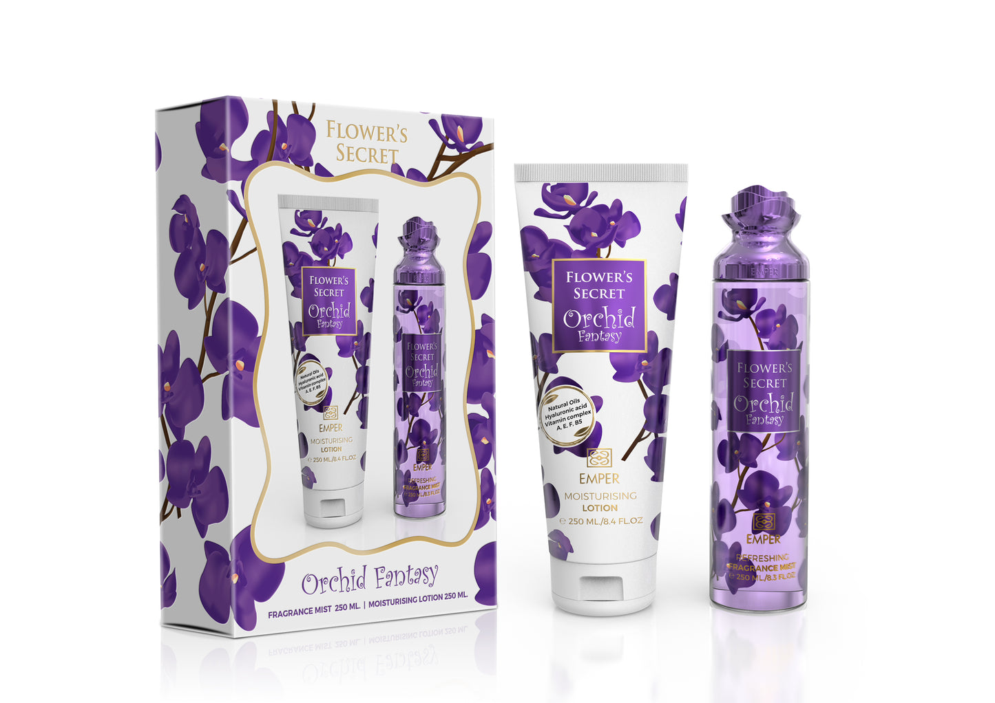 Flowers Secret Gift Set - Orchid Fantasy