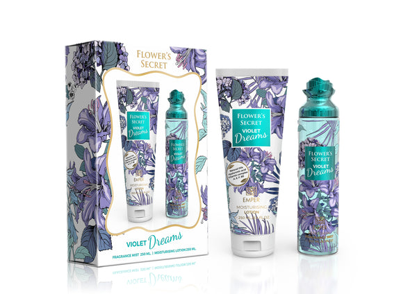 Flowers Secret Gift Set - Violet Dreams