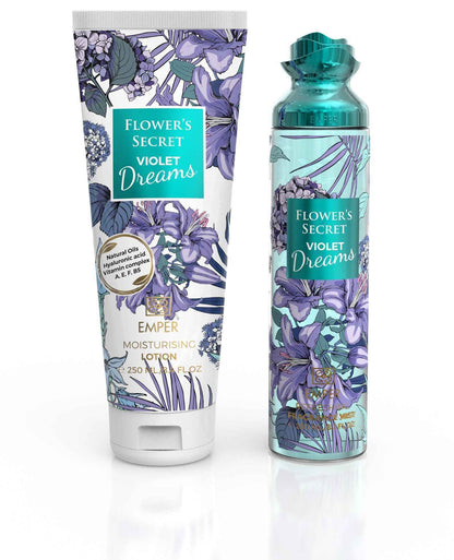Flowers Secret Gift Set - Violet Dreams