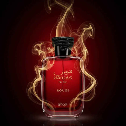 Rasasi Hawas Rouge Eau De Parfum For Women