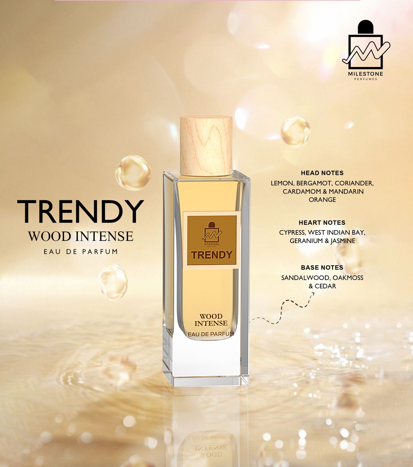 Trendy Wood Intense (Pour Homme) – 80ML