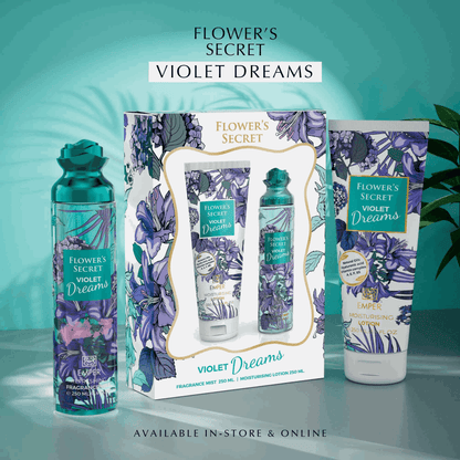 Flowers Secret Gift Set - Violet Dreams
