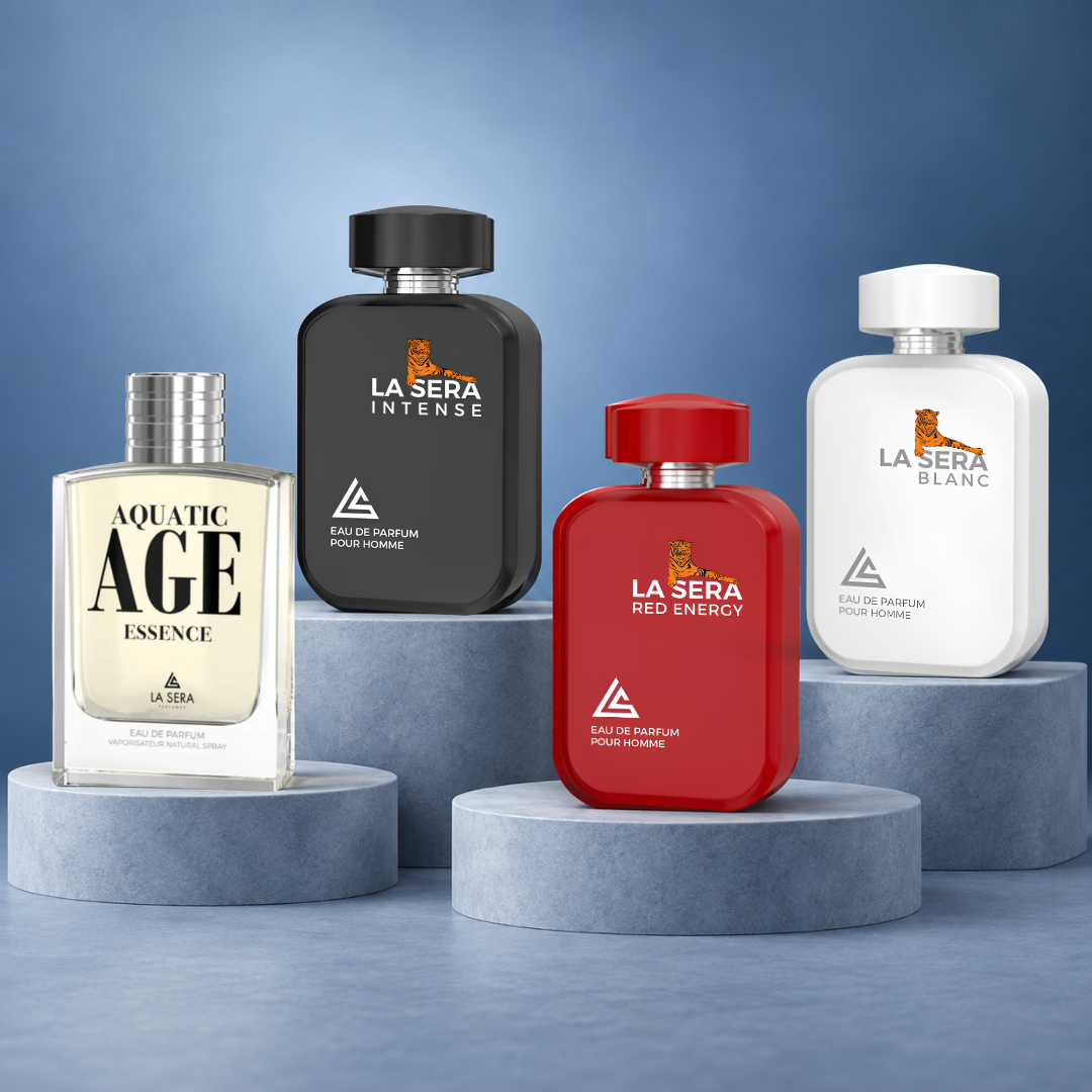 La Sera Four Box: Intense, Aquatic Age, Energy & Blanc