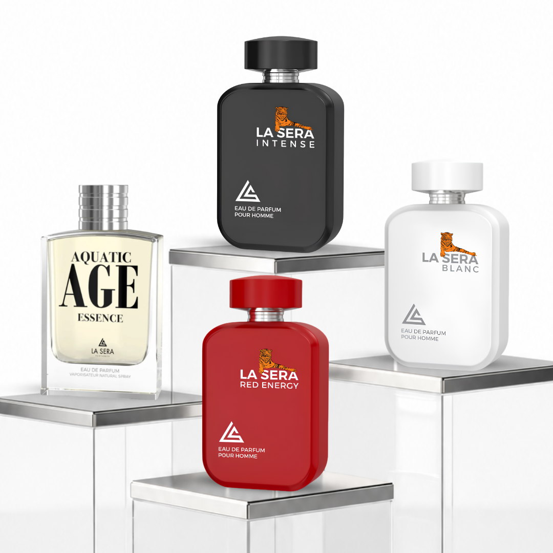 La Sera Four Box: Intense, Aquatic Age, Energy & Blanc